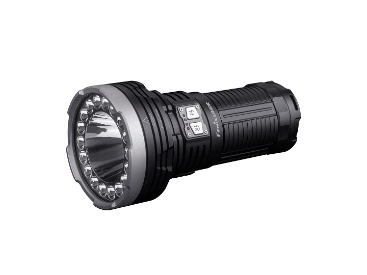 Lampe de poche à LED Fenix LR40R avec spot et lampe de poche, fonction power bank, max. 12000 lumens