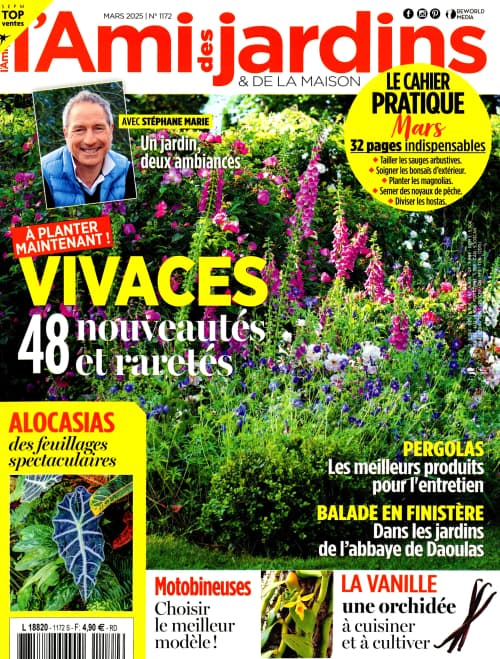 Abonnement annuel L'ami des jardins papier
